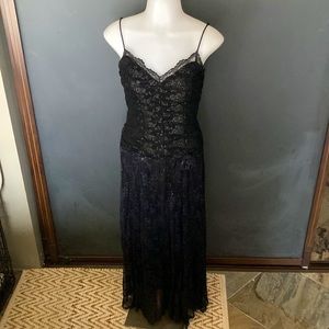 2003 Betsy Johnson Lace Evening Dress